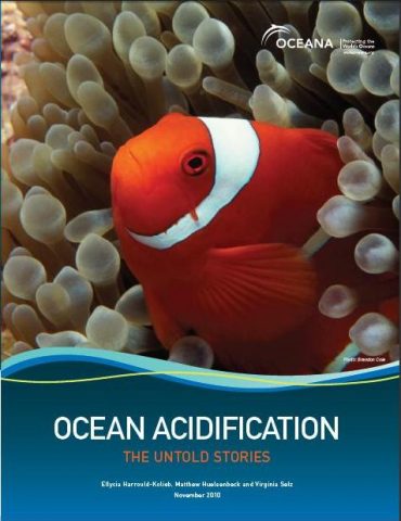 ocean acidification effects on marine life